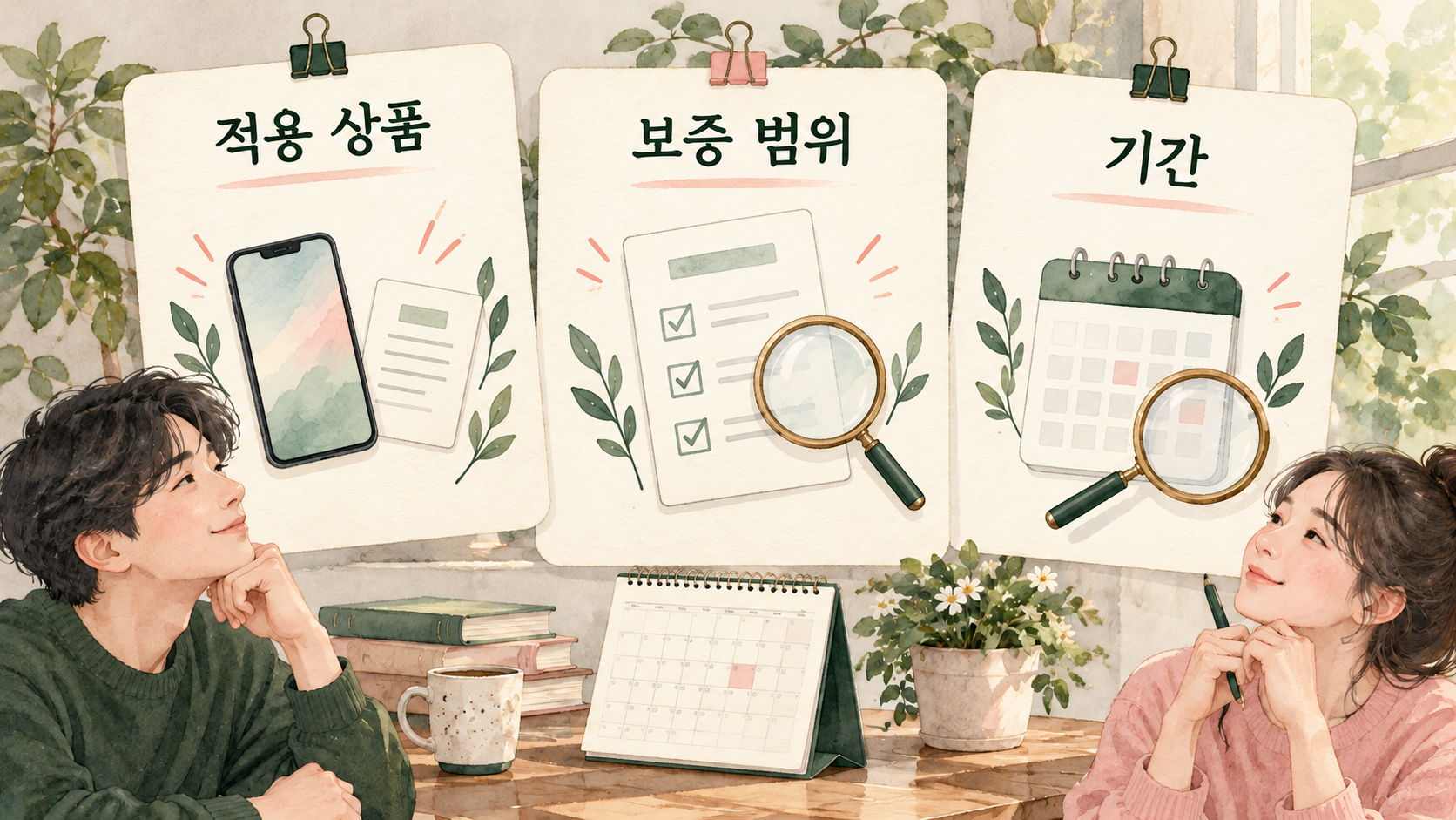 상품별 보증 범위와 적용 기간을 현재 안내에서 확인하세요. — AI 생성 예시