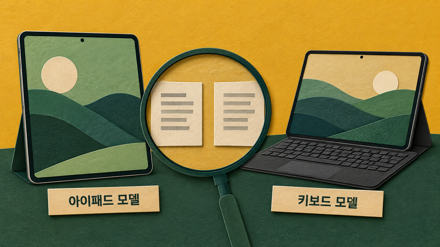 크기가 비슷해 보여도 모델별 호환 목록을 대조해야 해요. — AI 생성 예시